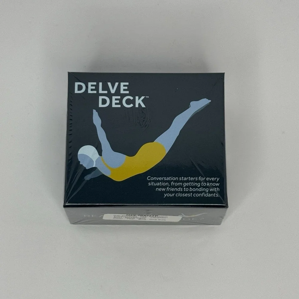 Delve Deck Conversation Starters Card Game Boredwalk 2022 Brand New Sealed